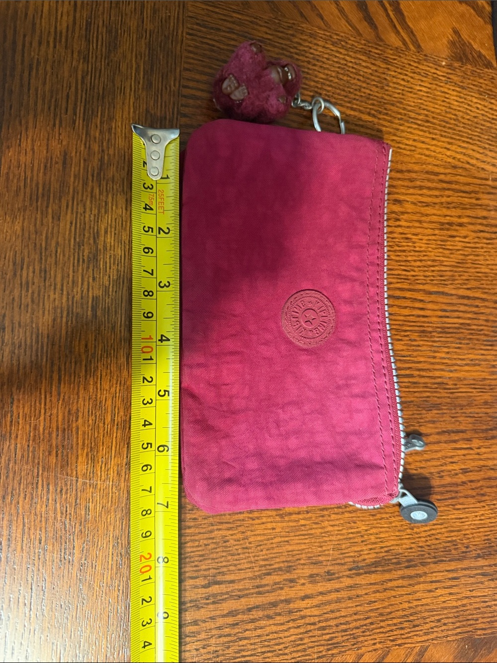 Pink Women's Zip Pouch Wallet - Casual Everyday Bag